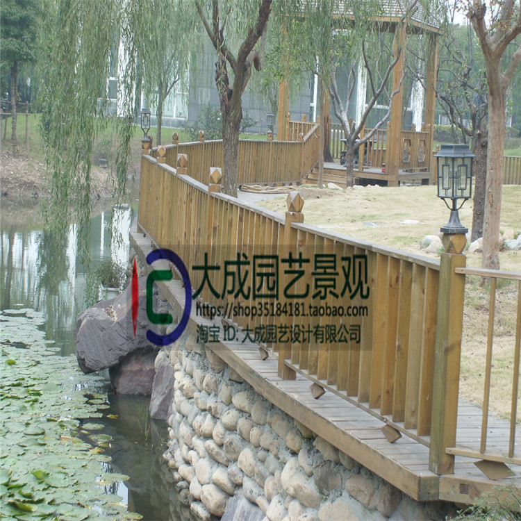 户外公园栏杆扶手防腐木庭院围栏网格花架碳化木栅栏篱笆墙爬藤架在类目 鲜花速递/花卉仿真/绿植园艺, 园艺用品, 大型篱笆/栅栏中 - 来自Buy2taobao.com提供专业的淘宝代购服务