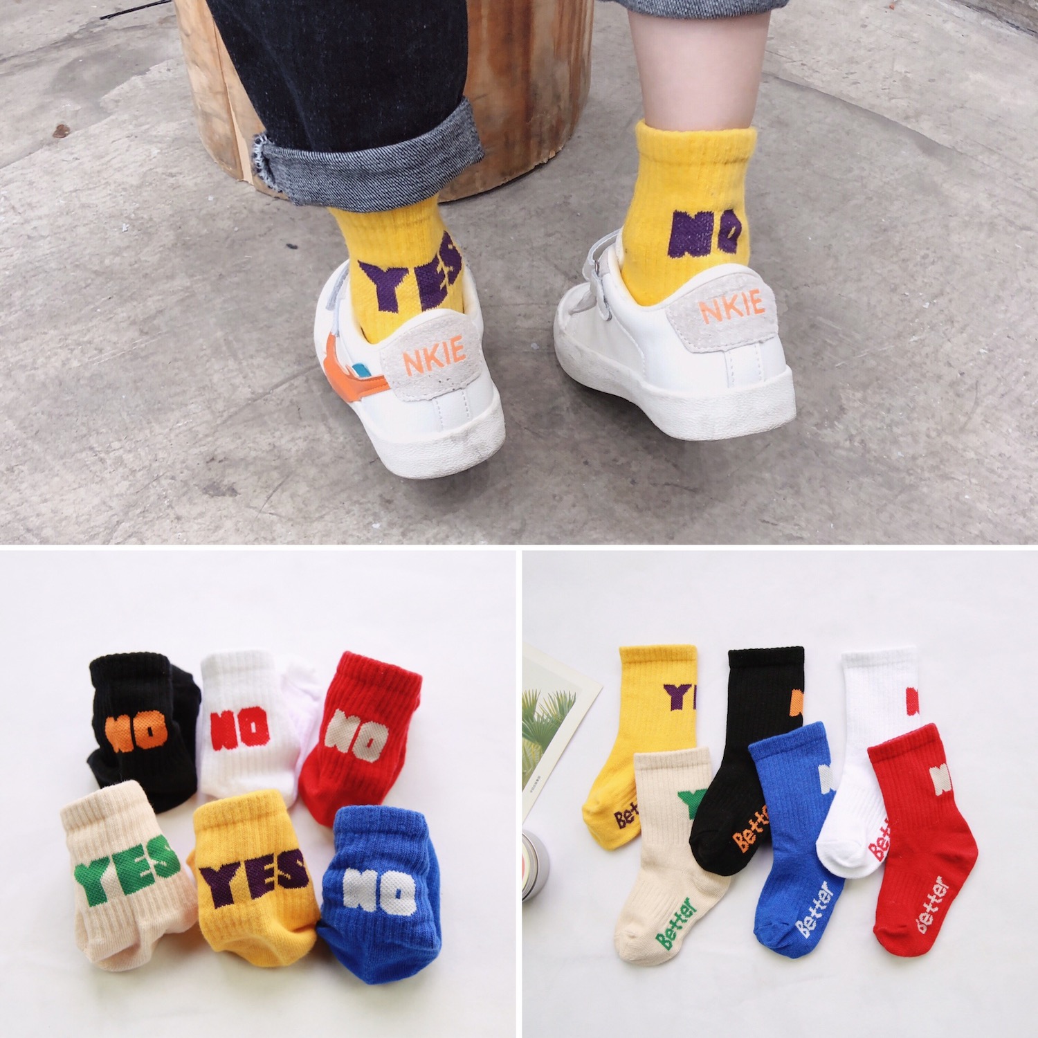 2019 Spring and autumn payment Boy girl new pattern children Versatile leisure time comfortable elastic baby motion letter Socksin the Children/Baby/Family fitted , Children's socks( 0-16 Years) category - from Buy2taobao.com to provide professional Taobao agent buy service