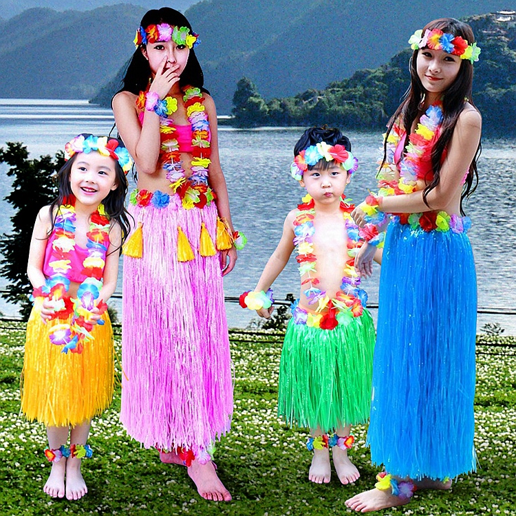 夏威夷草裙儿童成人草裙幼儿园演出服装套装环保亲子操道具定做在类目 运动/瑜伽/健身/球迷用品, 舞蹈/健美操/体操, 草裙舞, 草裙舞套装中 - 来自Buy2taobao.com提供专业的淘宝代购服务
