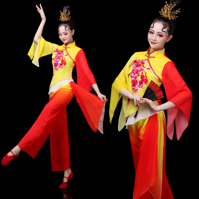 Younger service costume 2019 new pattern classical dance clothing Elegant Middle and old age square Fan dance adultin the Women's clothing/Boutique , Costume/National costume/Stage costumes , National costume/Costumes category - from Buy2taobao.com to provide professional Taobao agent buy service