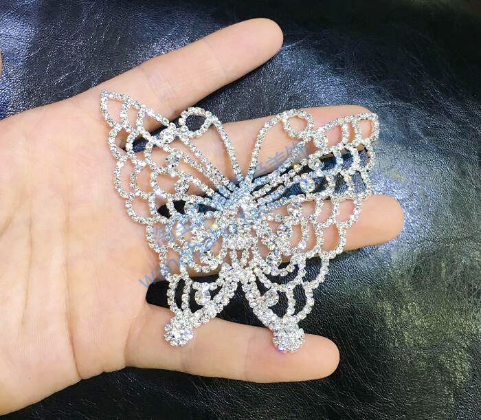 Refinement Butterfly Flower white Diamond Wedding dress decorate Sternum Scarf Stick drill Single shoes Sandals decorate Rhinestonein the Home Fabric , Sew DIY Material,Tools and finished products , Sew DIY Fitting/Accessories/Accessories , Bead/Diamond/Flowers and other accessories category - from Buy2taobao.com to provide professional Taobao agent buy service
