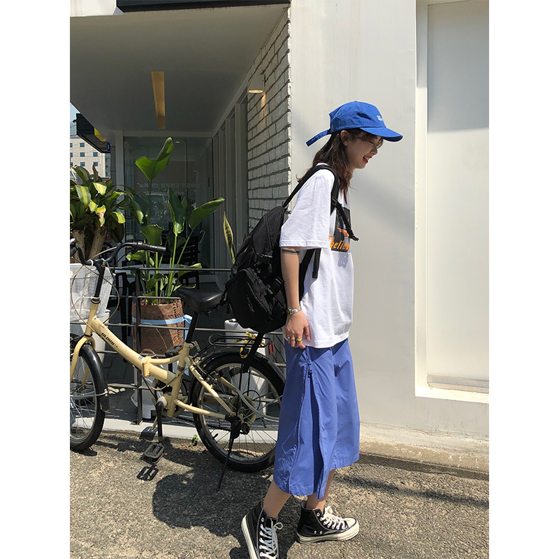 littledry不油 自制2019夏韩版工装裙宽松山本风日系a字半步裙女在类目 女装/女士精品, 半身裙中 - 来自Buy2taobao.com提供专业的淘宝代购服务