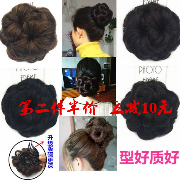假发造型发包九朵花爪夹假发圈女生盘发新娘丸子头发包抓夹花苞头在类目 美发护发/假发, 假发, 发包/丸子中 - 来自Buy2taobao.com提供专业的淘宝代购服务