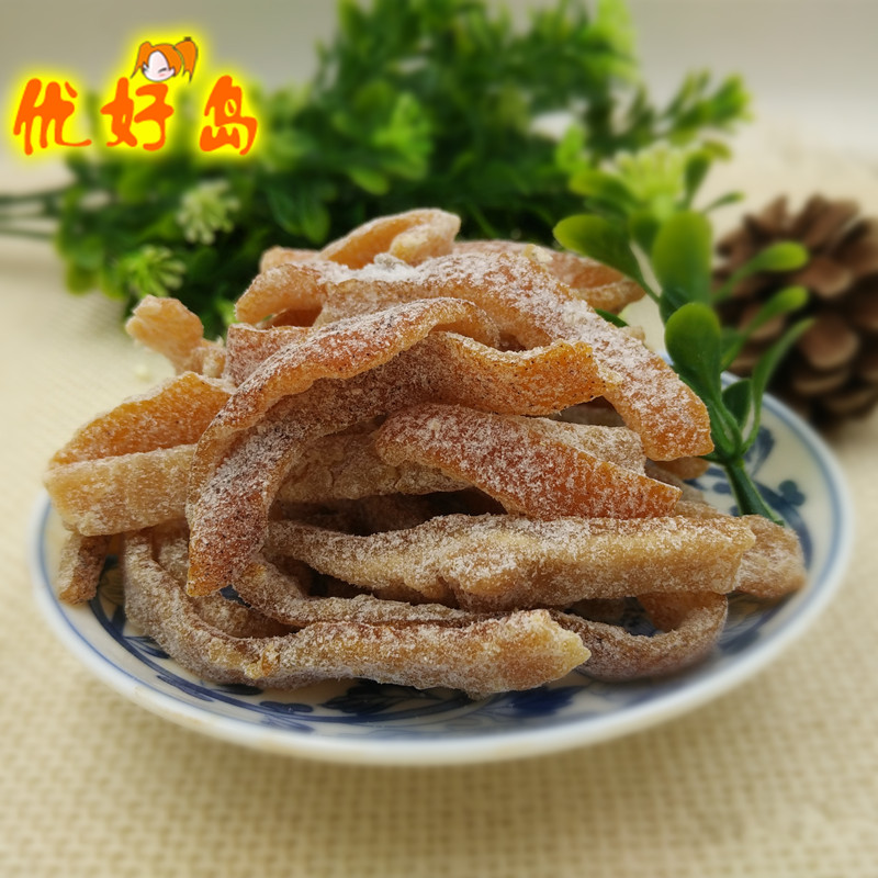 酸甜盐津陈皮条500g九制甘草味老陈皮干桔子皮零食散装袋装陈皮丝|ruв категории закуски/орехи/специальность, кандирование/унаби/Мэй/сухофрукты, мандарин - от Buy2taobao.com для оказания профессиональной услуги покупки агента Taobao
