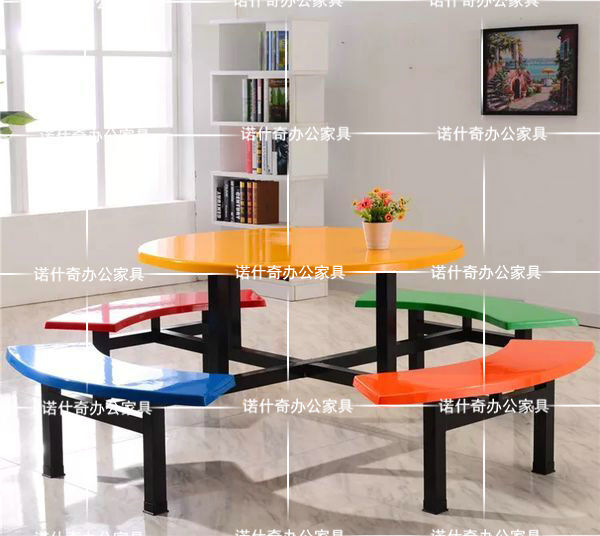 new pattern Conjoined table circular canteen Tables and chairs Snack bar Fast table student canteen tablein the Residential furniture , Tables , Dining table category - from Buy2taobao.com to provide professional Taobao agent buy service