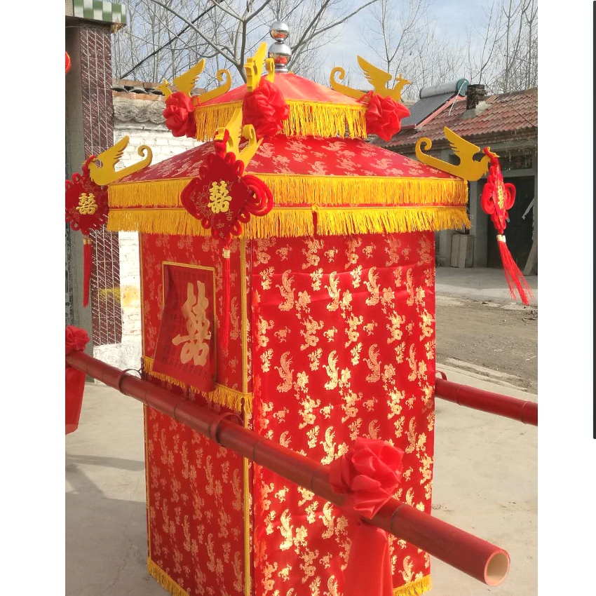 花轿中式婚礼龙头凤头双顶四抬八抬大轿折叠婚庆结婚蝴蝶花轿包邮在类目 节庆用品/礼品, 婚庆布景/道具, 婚庆展台/婚庆门亭中 - 来自Buy2taobao.com提供专业的淘宝代购服务
