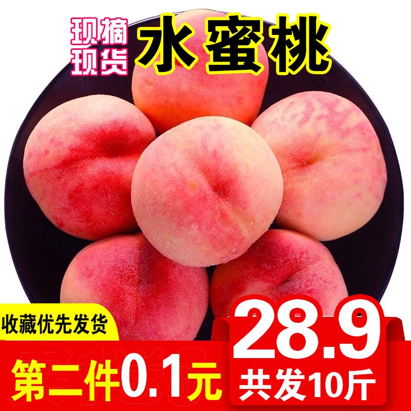 Spot peach 10 Large fruit fresh fruit Peach 5 Wild peach Nectarine Full containerin the Aquatic meat/Fresh fruits and vegetables/Cooked , Fresh fruit , Peach category - from Buy2taobao.com to provide professional Taobao agent buy service