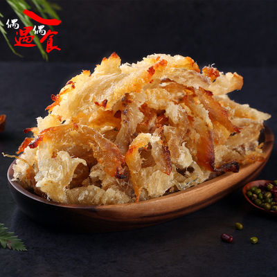 碳烤红烧模拟蟹肉烤鱼肉500g包邮山东特产烤鳕鱼肉海鲜零食小吃