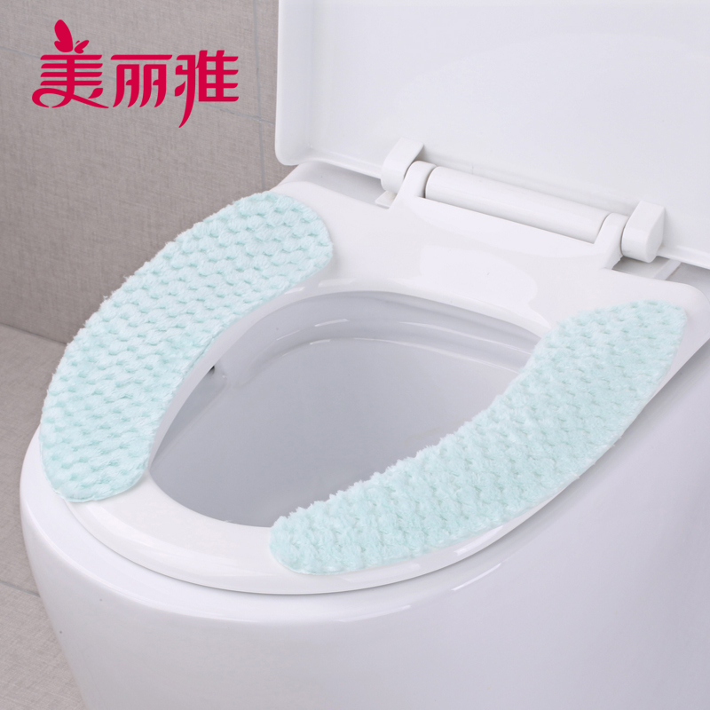 美麗雅 粘貼式馬桶墊 滌綸坐便墊 馬桶套 馬桶圈 保暖墊正品特價在類目 家庭/個人清潔工具, 衛浴用具/衛浴配件, 馬桶套/馬桶座圈中 - 來自Buy2taobao.com提供專業的淘寶代購服務