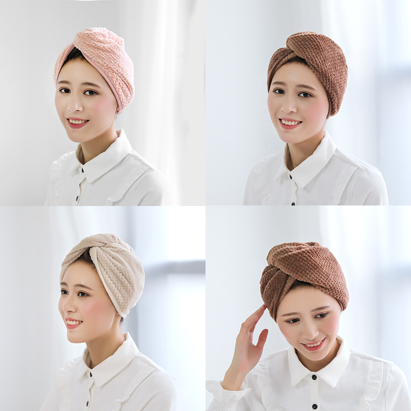 Coral Super water uptake thickening Dry hair cap fast Towel dry hair Hair Quick drying towel Turban adult Shower capin the Family/Personal Cleaning Tools , Personal care cleaning appliances , Dry hair hat category - from Buy2taobao.com to provide professional Taobao agent buy service