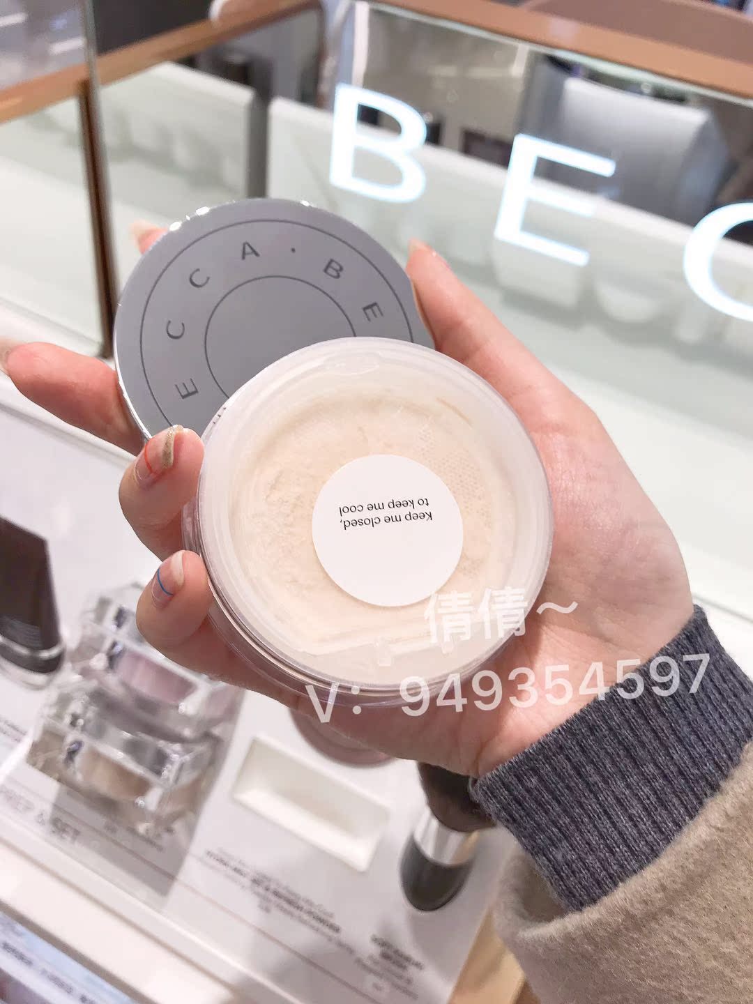 正品美国Becca水散粉保湿控油持久定妆蜜粉10g黑科技 韩国免税店|ruв категории Косметика, пудра/порошок - от Buy2taobao.com для оказания профессиональной услуги покупки агента Taobao