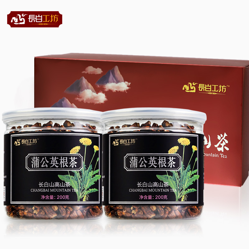 长白工坊 蒲公英根茶200g*2礼盒长白山野生谷谷丁|ruв категории чай, эрзац/цветы/фрукты/переработки чая, эрзац/цветочный чай - от Buy2taobao.com для оказания профессиональной услуги покупки агента Taobao