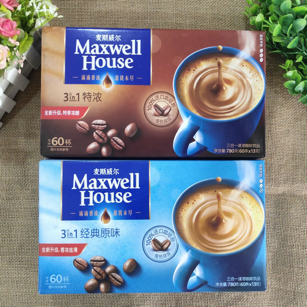 麦斯威尔特浓咖啡60条装经典原味13g克 30条120条多种规格13g在类目 咖啡/麦片/冲饮, 速溶咖啡/咖啡豆/粉, 速溶咖啡中 - 来自Buy2taobao.com提供专业的淘宝代购服务