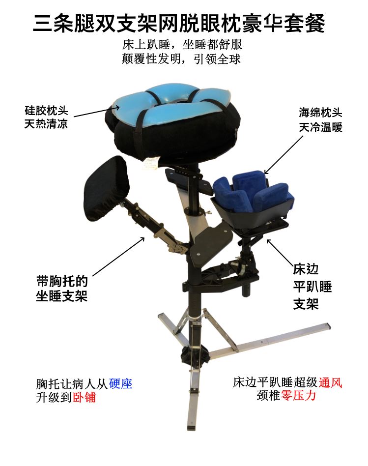 三条腿趴睡枕头/视网膜脱离脱落手术后俯卧枕/眼睛网脱/按摩头枕在类目 床上用品, 枕头/枕芯/保健枕/颈椎枕中 - 来自Buy2taobao.com提供专业的淘宝代购服务