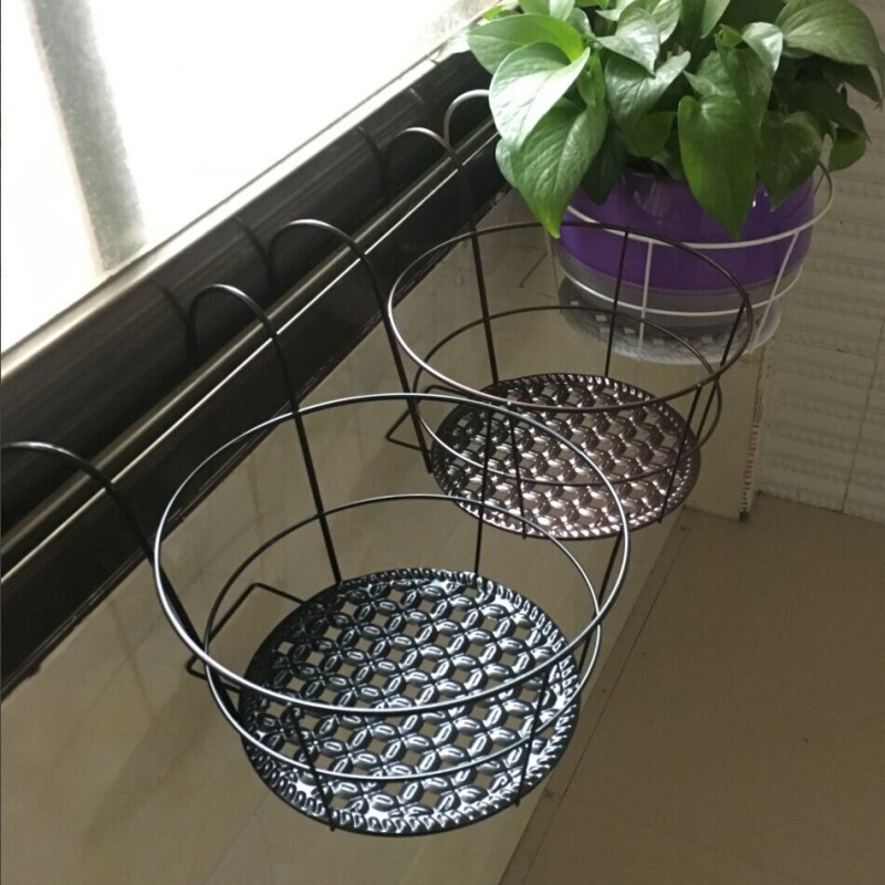 阳台栏杆悬挂花架铁艺阳台护栏挂式花架阳台多肉花架在类目 住宅家具, 架类, 花架/花几中 - 来自Buy2taobao.com提供专业的淘宝代购服务