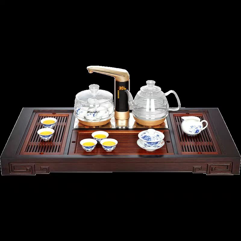 KAMJOVE/金灶K-318实木功夫茶盘 遥控全自动电茶炉整套茶具套装|ruв категории посуда, чайный сервиз, чайный поднос - от Buy2taobao.com для оказания профессиональной услуги покупки агента Taobao