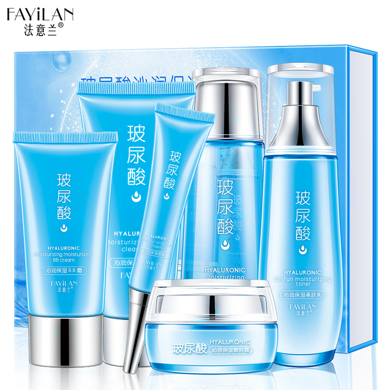 法意兰玻尿酸沁润保湿六件套礼盒套补水保湿滋润清爽护理|ruв категории Средства для ухода за собой, уход за лицом - от Buy2taobao.com для оказания профессиональной услуги покупки агента Taobao