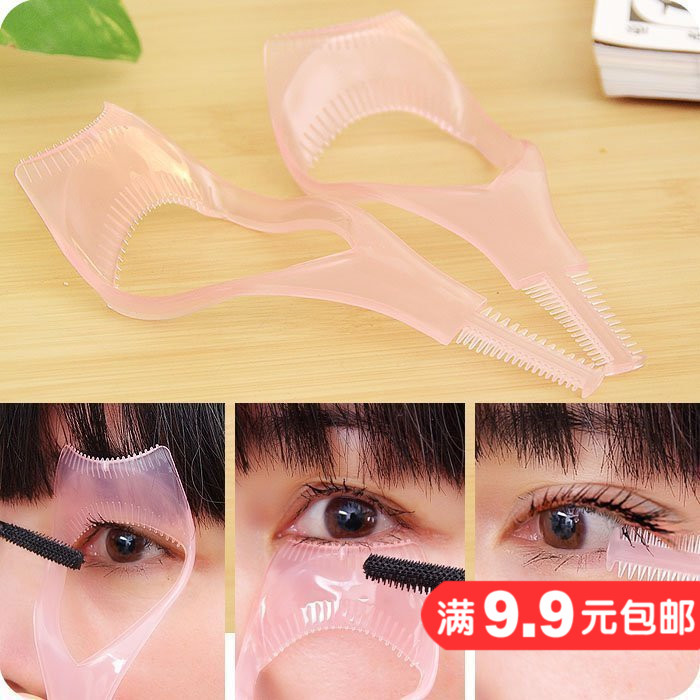 化妆小工具水晶睫毛夹三合一睫毛卡 画眼线辅助器涂刷睫毛膏挡板|ruв категории начало ежедневно, тело/похудеть/литья/увеличение приборов, красоты Гаджет - от Buy2taobao.com для оказания профессиональной услуги покупки агента Taobao