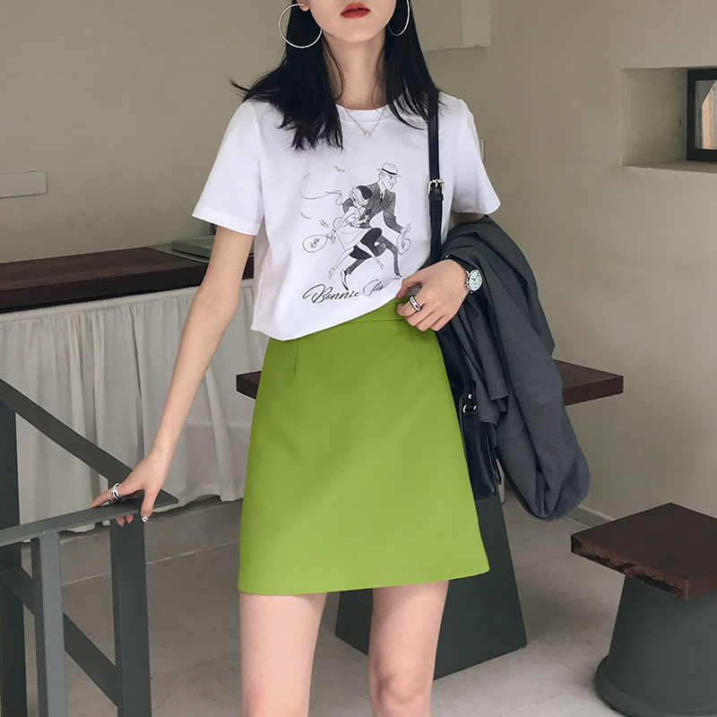 HAVERICE Restaurant Summer Basic series Package hip Half skirt UltraShort Thin and small Half Skirt 4in the Women's clothing/Boutique , Skirts category - from Buy2taobao.com to provide professional Taobao agent buy service