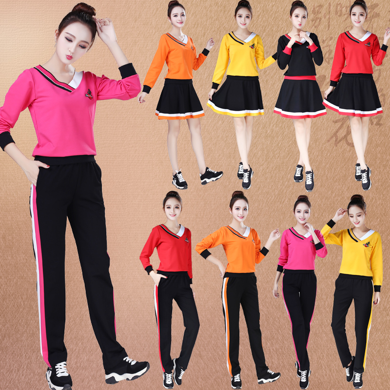杨丽萍广场舞服装女2019新款秋冬长袖舞蹈服装中老年跳舞两件套装|msdalam kategori sukan/Yoga/kecergasan/bekalan peminat, Dance/Aerobik/Gymnastics, Tarian Square, Square Dance Set - dari Buy2taobao.com untuk memberikan perkhidmatan ejen Taobao profesional membeli