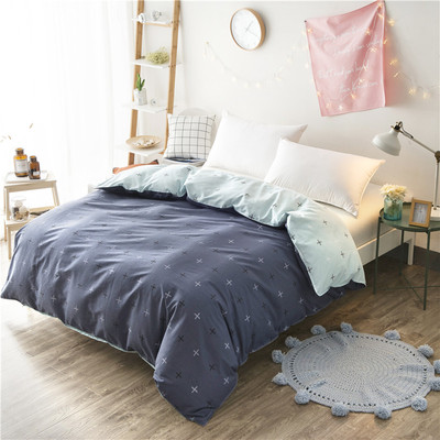 被套单件纯棉 全棉单人学生宿舍被套被单被罩 1.5m 200x230