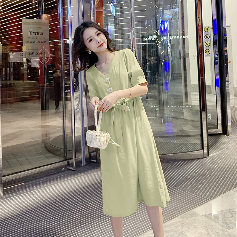 孕婦夏裝連衣裙2019孕婦裝新款韓版短袖孕婦中長款連衣裙女可哺乳在類目 孕婦裝/孕產婦用品/營養, 孕婦裝, 連衣裙中 - 來自Buy2taobao.com提供專業的淘寶代購服務