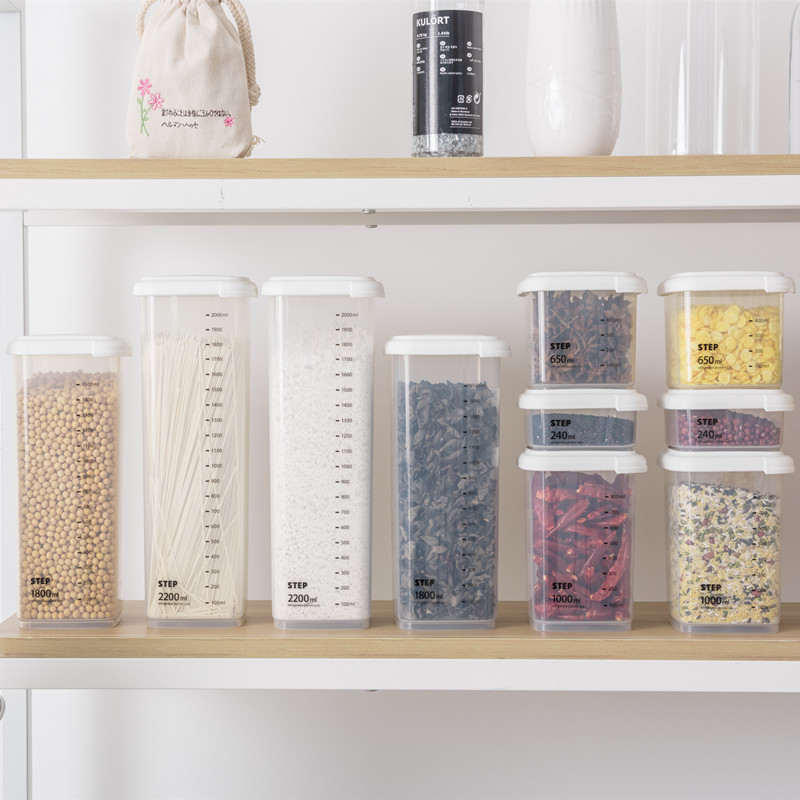 transparent Storage box Refrigerator Crisper Dry Fruits dried food Canister Grain Coarse Cereals storage box Number squarein the Tableware , Fresh container/Fresh Containers , Crisper category - from Buy2taobao.com to provide professional Taobao agent buy service