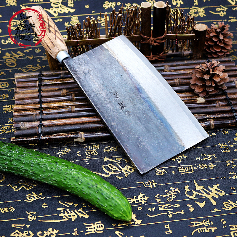 Old Blacksmith Forged Bullet Pass tradition kitchen knife household Slicers sharp tool Kitchen utensilsin the Kitchen/Cooking utensils , Cooking utensils , Tool , Kitchen knife category - from Buy2taobao.com to provide professional Taobao agent buy service