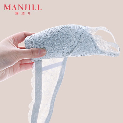 熳洁儿小胸文胸性感调整型胸罩收副乳上托少女内衣女聚拢无钢圈