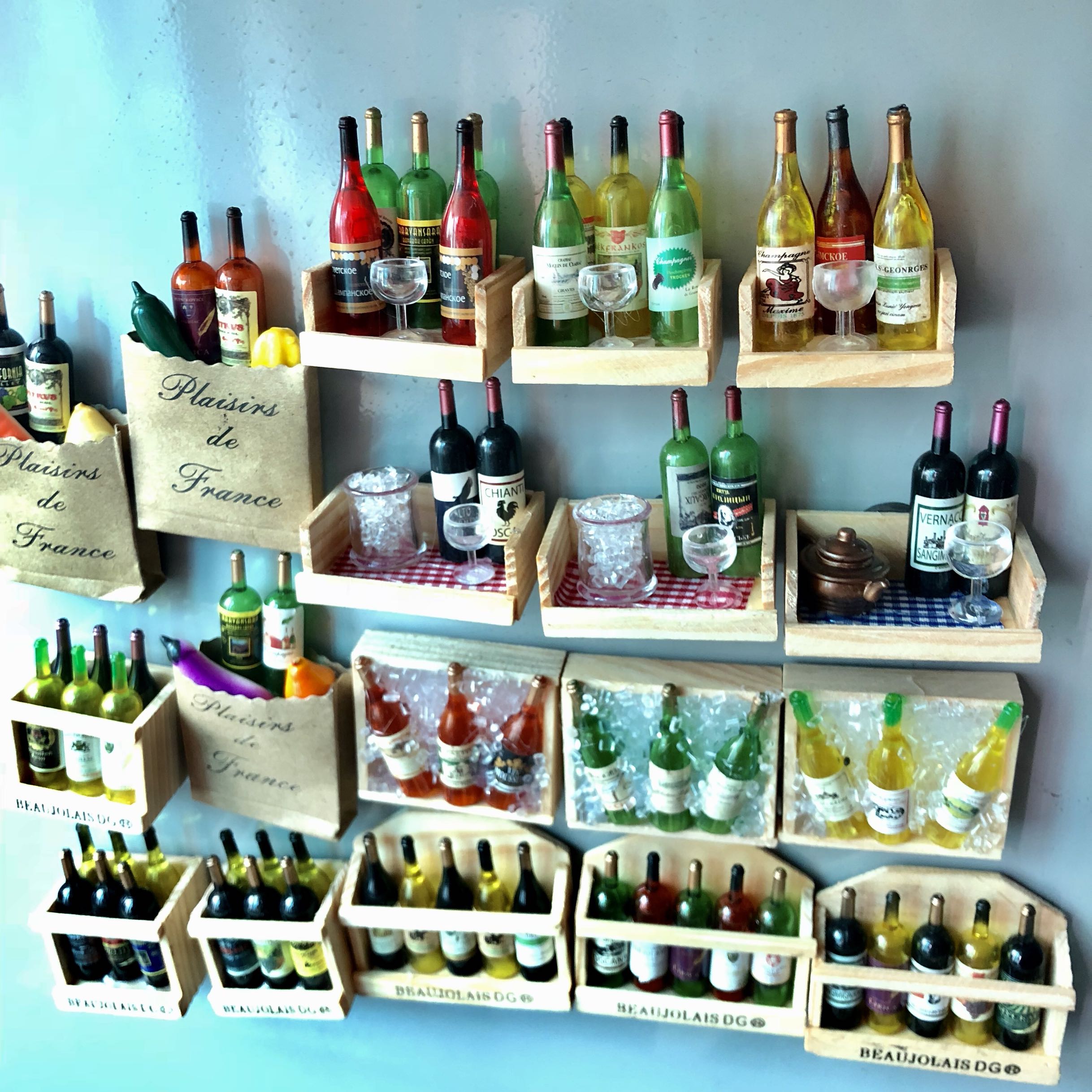 磁性冰箱贴红酒 水果贴 微食玩场景模型 迷你水果酒箱 款式多个|msdalam kategori Toy/bayi/teka-teki/blok bangunan/model, simulasi/Bermain mainan rumah, Bermain mainan rumah - dari Buy2taobao.com untuk memberikan perkhidmatan ejen Taobao profesional membeli