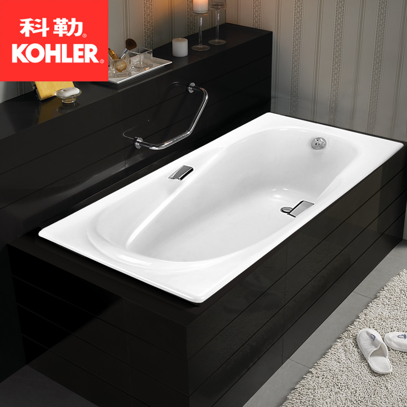科勒正品浴缸 雅黛乔1.7米铸铁浴缸需另配扶手 K-731T-NR-GR-0|ruв категории награду материалов, туалетные принадлежности, ванна, обычная ванна - от Buy2taobao.com для оказания профессиональной услуги покупки агента Taobao
