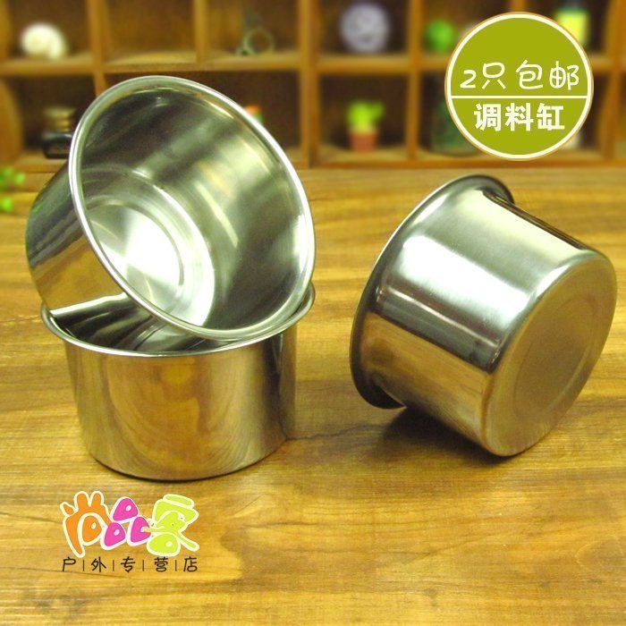 Deepen thickening Stainless steel pots Bowl beat eggs Soup pots Basin barbecue Seasoning pots Taste cup Oil pan Seasoning cylinderin the Tableware , Tableware , Basin category - from Buy2taobao.com to provide professional Taobao agent buy service