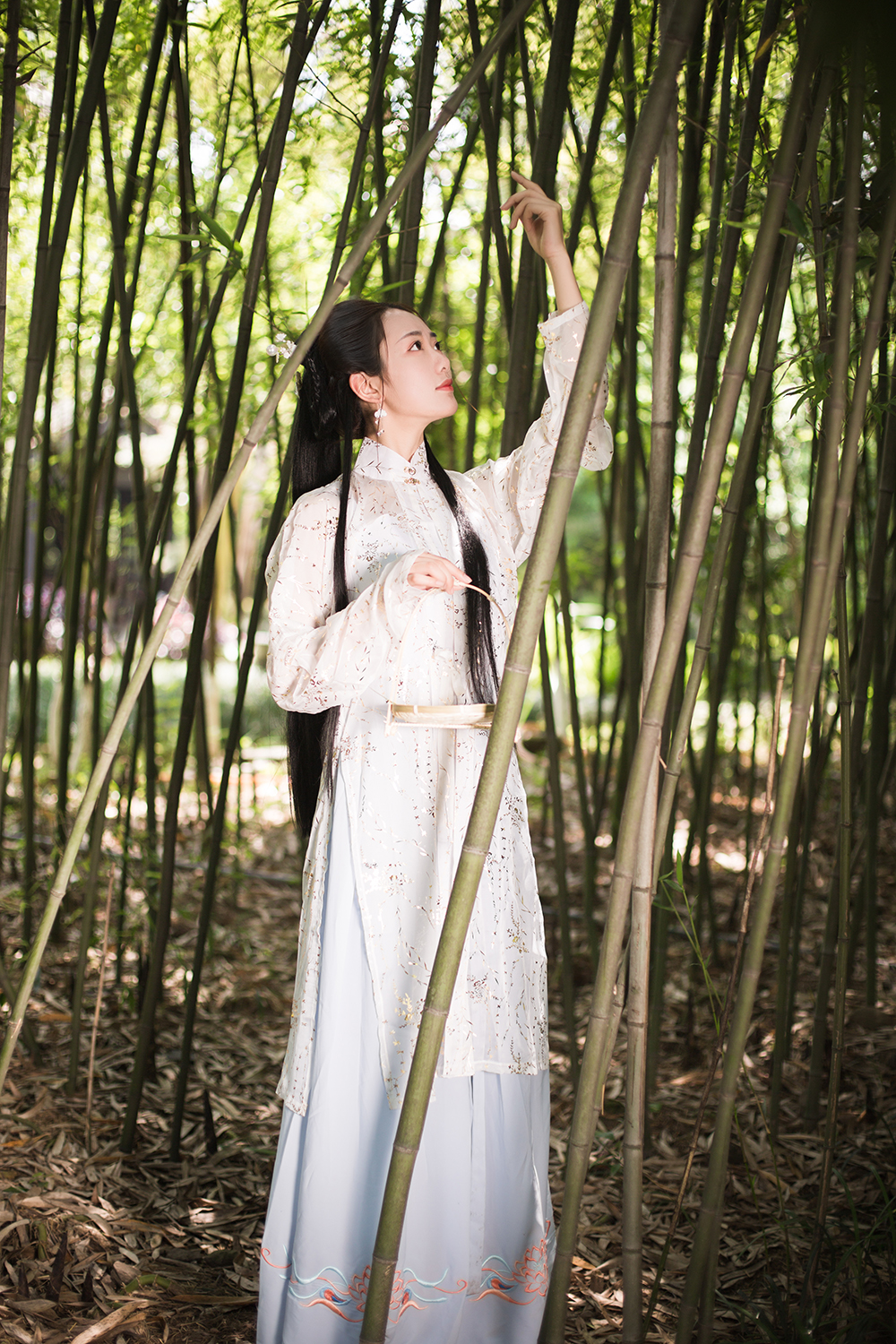 【南国传统服饰】汉服/华服白色烫金雪纺立领衫非古装在类目 个性定制/设计服务/DIY, 服饰箱包定制, 服装定制, 汉服定制中 - 来自Buy2taobao.com提供专业的淘宝代购服务