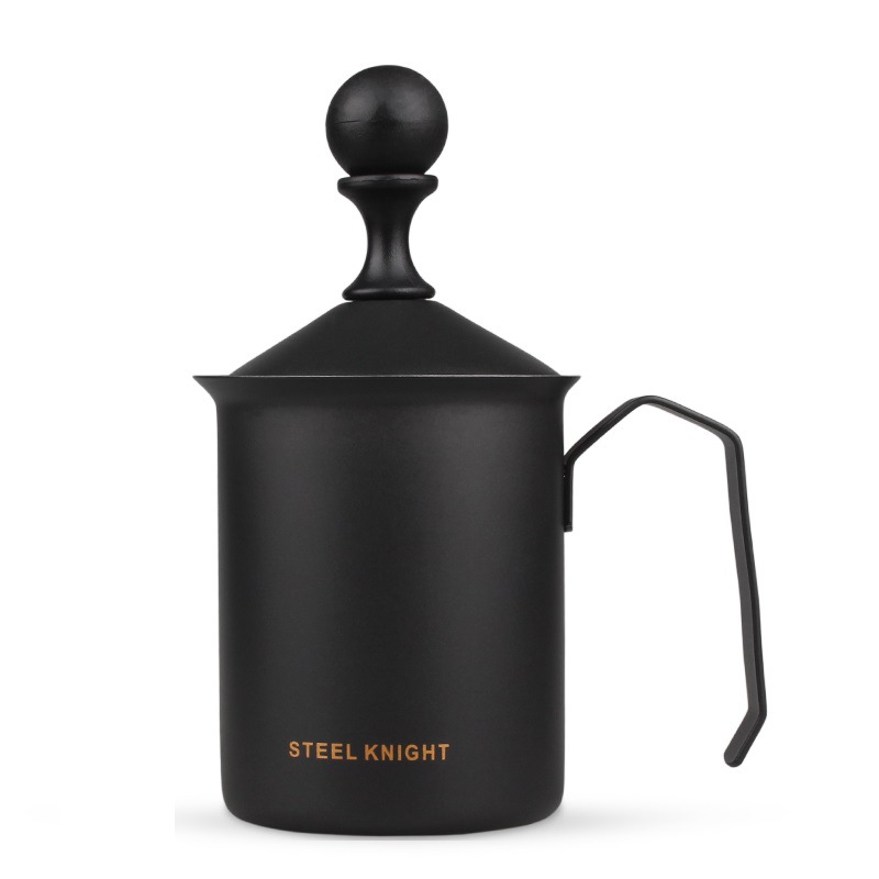 Foam maker 304 Stainless steel Foamer Milk Cup play Beat milk tank manual Double stainless steel Foamin the Kitchen/Cooking utensils , Kitchen Gadgets/Kitchen storage , Egg processing , Whisk category - from Buy2taobao.com to provide professional Taobao agent buy service