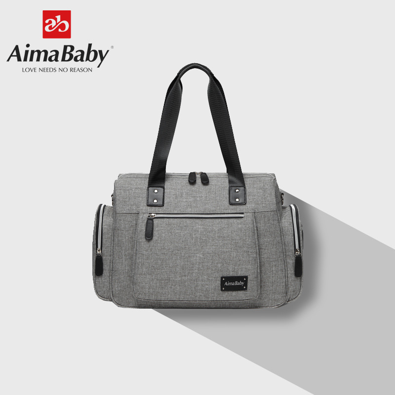 Amazon Explosive money fashion High-capacity waterproof One shoulder Diagonal Mummy Bag Grandpa's bag Go bagin the Maternity/Maternal supplies/Nutrition , Maternal hat/Pregnant women socks/Women shoes , Maternal hat category - from Buy2taobao.com to provide professional Taobao agent buy service