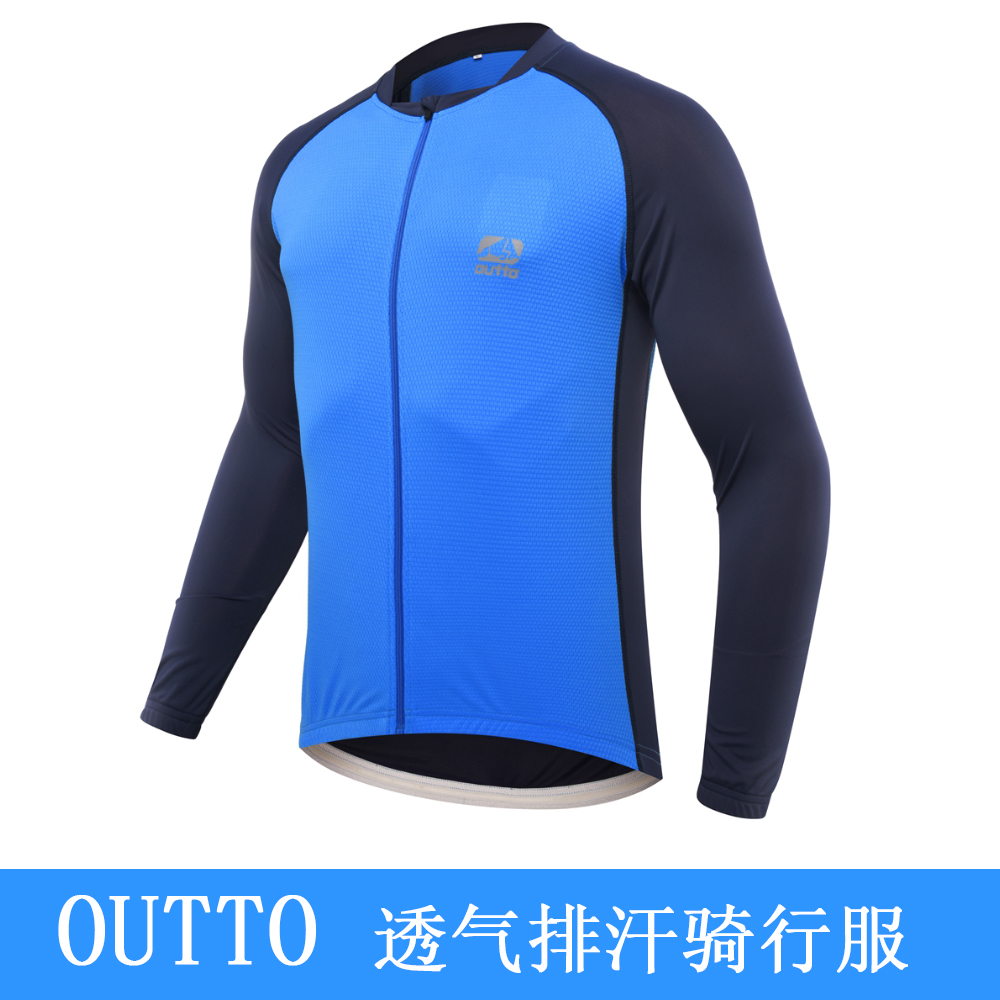 Outto 长袖骑行服 男女春秋防晒透气速干单车上衣 自行车服装衣服|ruв категории велосипед/езда оборудования/запасных частей, езда одежды/езда оборудования, Джерси - от Buy2taobao.com для оказания профессиональной услуги покупки агента Taobao