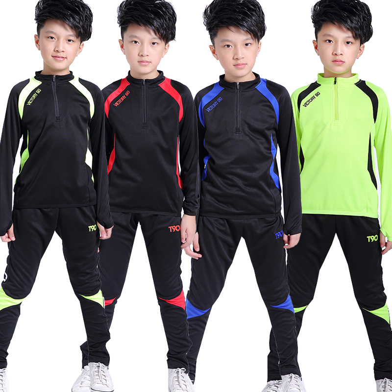 Football clothes Long sleeve children Training clothes suit student run Athletic Wear Children Jersey Winter packagesin the Sports/Yoga/Fitness/Fans supplies , Football , Soccer Jersey category - from Buy2taobao.com to provide professional Taobao agent buy service