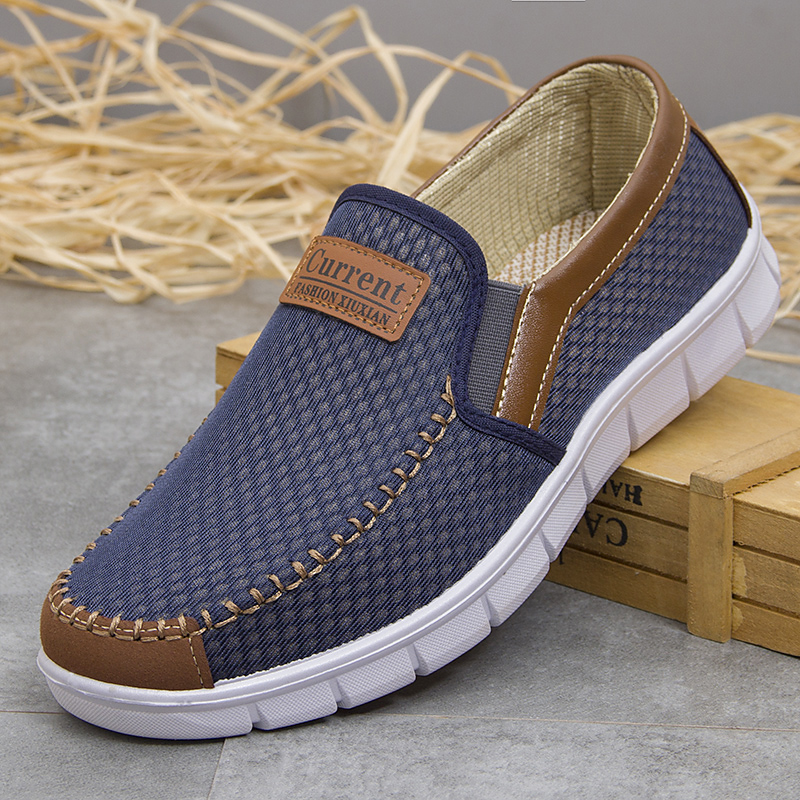 dad work new pattern Old Beijing cloth shoes ventilation Shoelace Men's Shoes middle age man Casual shoes 40 yearin the Men's Shoes, Canvas shoes category - from Buy2taobao.com to provide professional Taobao agent buy service