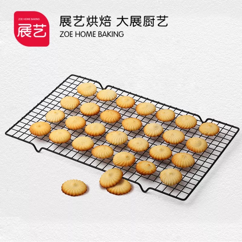 烘焙工具 蛋糕冷凉架 面包冷却架 黑色不沾冷晾网 展艺 ZY3671|ruв категории кухня/посуда, барбекю/выпечка утварь, выпечка diy приборов, Другие выпечки приборов - от Buy2taobao.com для оказания профессиональной услуги покупки агента Taobao