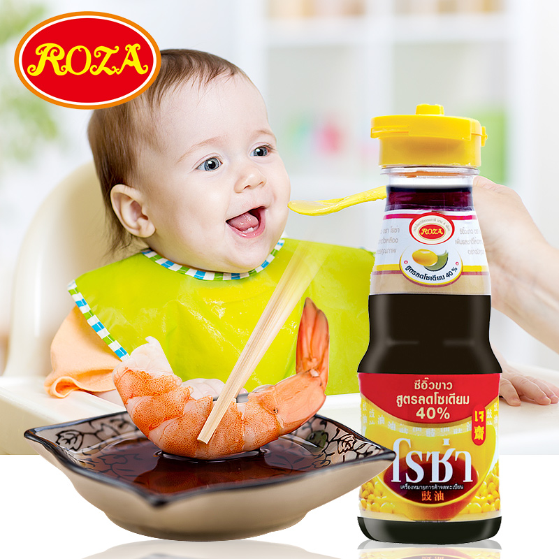 ROZA/ William Lu Thailand Imported Children soy sauce Complementary food soy sauce flavoring 100mlin the Agri rice/Dried foods/Condiment , Condiment/Jam/Salad , Daily spices , Soy sauce category - from Buy2taobao.com to provide professional Taobao agent buy service