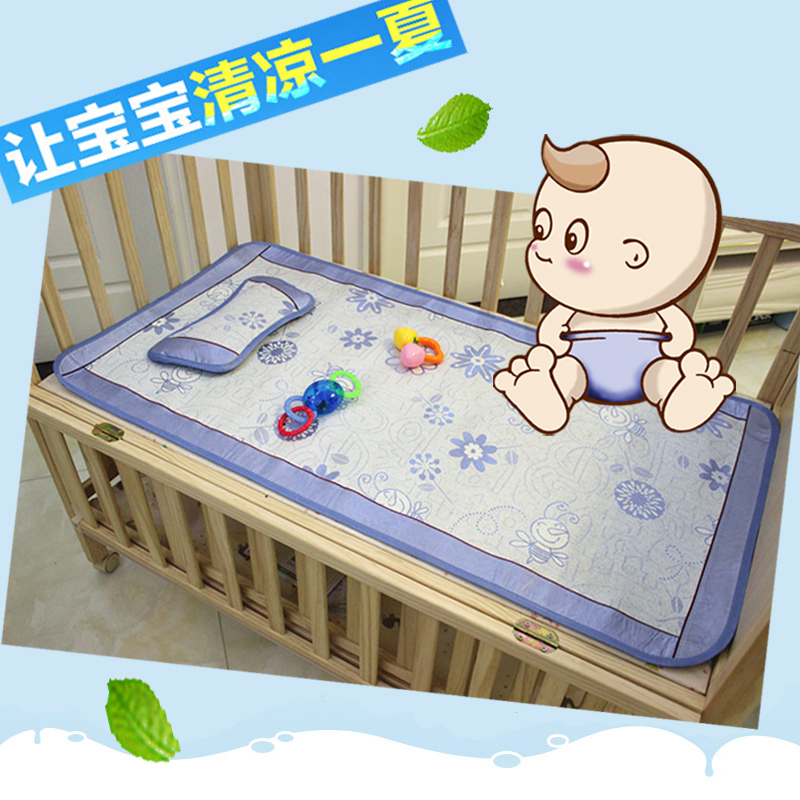 summer Borneol Flax children Mat baby kindergarten Dedicated summer sleeping mat 1.2 Baby seats Piece suitin the Bedclothes , Children's Bedding , Baby mat category - from Buy2taobao.com to provide professional Taobao agent buy service