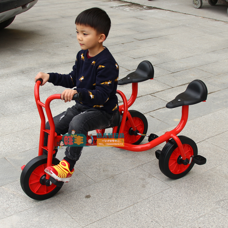 children Early education kindergarten Teaching aids Outdoor baby carrier Three-person treadmill Children's game car CJ67900in the Toy/Childs/Puzzle/Building block/Model , Childs/Children skating , Pedicab category - from Buy2taobao.com to provide professional Taobao agent buy service