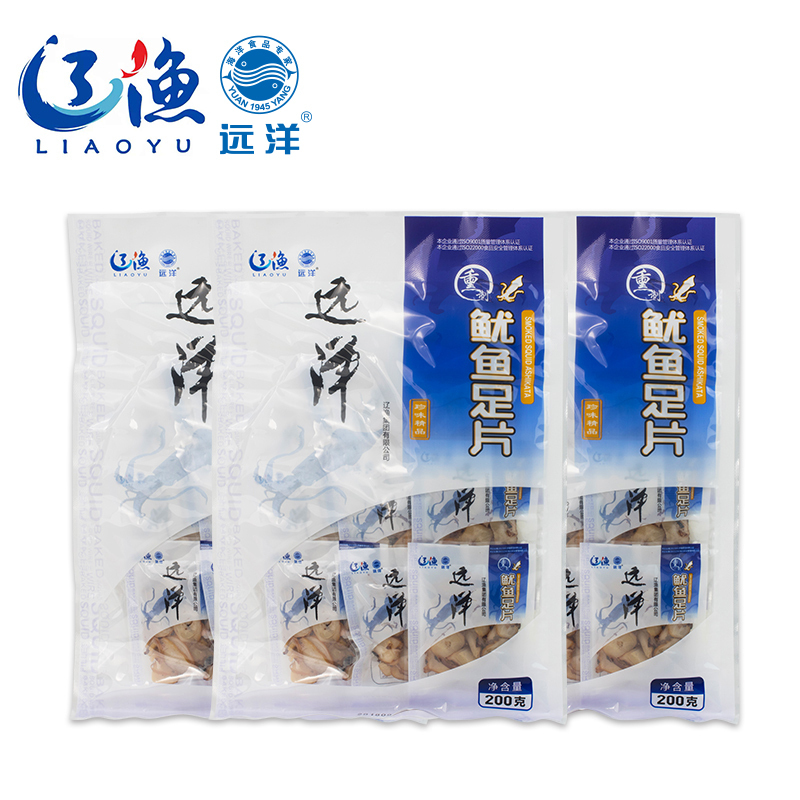 遠洋大連特産200g熏制鱿魚足片休閑即食鱿魚須海鮮零食在類目 零食/堅果/特產, 魷魚絲/魚乾/海味即食, 即食魷魚零食中 - 來自Buy2taobao.com提供專業的淘寶代購服務
