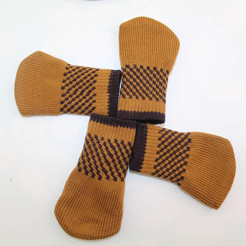 24 only double-deck knitting Tables and chairs Tips Chairs leg warmers tea table Foot sleeve Chair Booties Stool Booties Mute Foot sleevein the Home Fabric , Table cloth , Tables and chairs Tips/Tables Ottomans category - from Buy2taobao.com to provide professional Taobao agent buy service