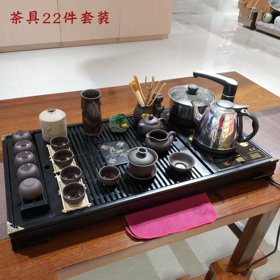 Gain an immediate victory 22 tea set suit Heat Cinnabar tea set Electric heating teapot glass a complete set suitin the Tableware , Tea set , Tea package category - from Buy2taobao.com to provide professional Taobao agent buy service