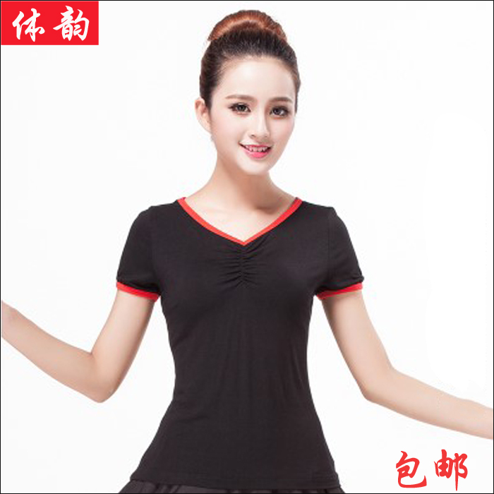 体韵广场舞服装 莫代尔面料上衣 春夏瑜伽服练功舞服 居家服包邮在类目 运动/瑜伽/健身/球迷用品, 舞蹈/健美操/体操, 拉丁舞, 拉丁舞上装中 - 来自Buy2taobao.com提供专业的淘宝代购服务