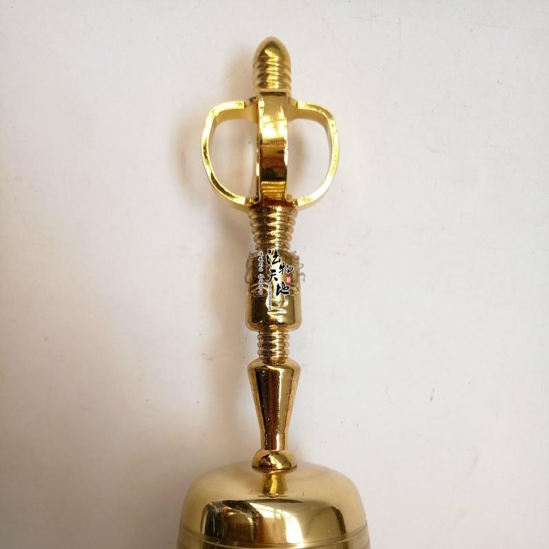佛家用品法器 佛教铜铃法铃 道教三清铃三叉铃三叉铜钟铃纯铜|ruв категории Ручная работа, религии ремесла, даосизм ремесла - от Buy2taobao.com для оказания профессиональной услуги покупки агента Taobao