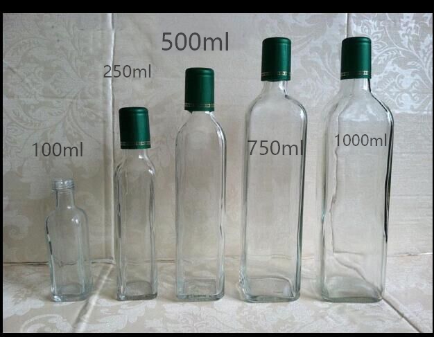 100ml——1000ml透明玻璃方形橄榄油瓶山茶油瓶核桃油瓶麻油瓶!!|msdalam kategori dapur/memasak Appliances, Alat dapur/Penyimpanan dapur, botol penyimpanan/bekas penyimpanan dapur, kanister - dari Buy2taobao.com untuk memberikan perkhidmatan ejen Taobao profesional membeli
