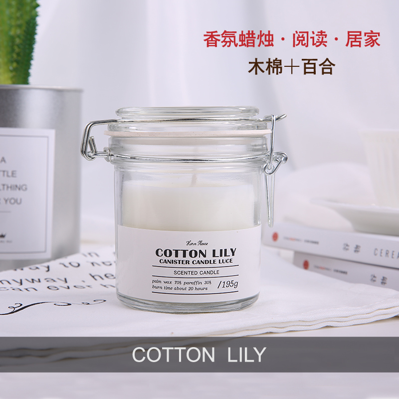 COTTON LILY 香熏蜡烛 书房香氛蜡烛 无烟宜居清新蜡烛 精油蜡烛在类目 家居饰品, 蜡烛/烛台, 香薰蜡烛中 - 来自Buy2taobao.com提供专业的淘宝代购服务