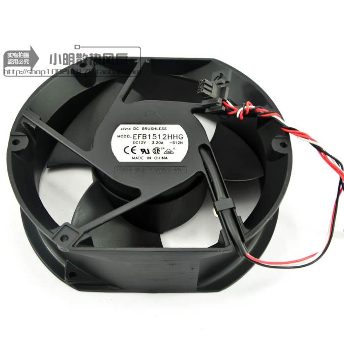 台达 17cm 17251 12v EFB1512HHG 3.20a 工业排风扇 耐高温风扇|msdalam kategori Perkakasan komputer/monitor/Komputer Zhou Bian, radiator/Fan - dari Buy2taobao.com untuk memberikan perkhidmatan ejen Taobao profesional membeli